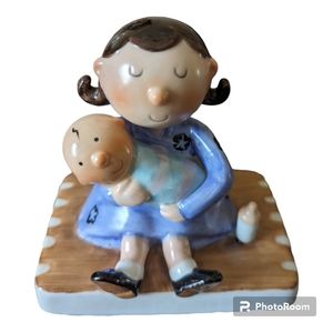 VTG Aldon Joan Berg Victor Bisque Porcelain Figurine Everyone Needs Mother